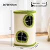 Miao Lisi Space-Saving 2-Tier Cat Tree with Sisal Scratching Post