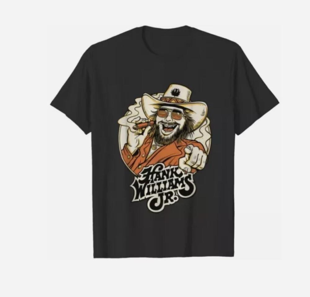 

Hank Williams Jr T Shirt Unisex Short Sleeve TShirt Full Sizes S2345Xl Gift Fo Unisex T-Shirt S
