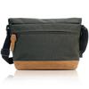 Outdoor Products Neo Classic Mini Flap Nylon Shoulder Mini Messenger Cordura and Suede Synthetic Charcoal Gray Bag, Bag, Leather, 22469089,
