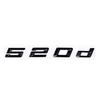 ABY1 Old Style Trunk Letter Emblem Sticker for BMW 5 Series E39 E60 E61 F07 F10 F11 G30 G31 - 520d 525d 528d 530d 535d 540d 545d
