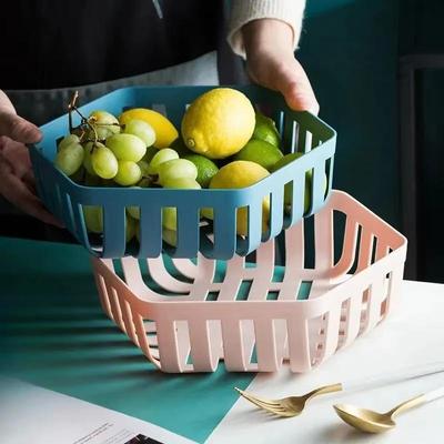 5 Stück Ausgehöhlter Obstkorb Kreativer Snack-Aufbewahrungskorb Küchenablaufkorb Multifunktionaler Obst- und Gemüsekorb