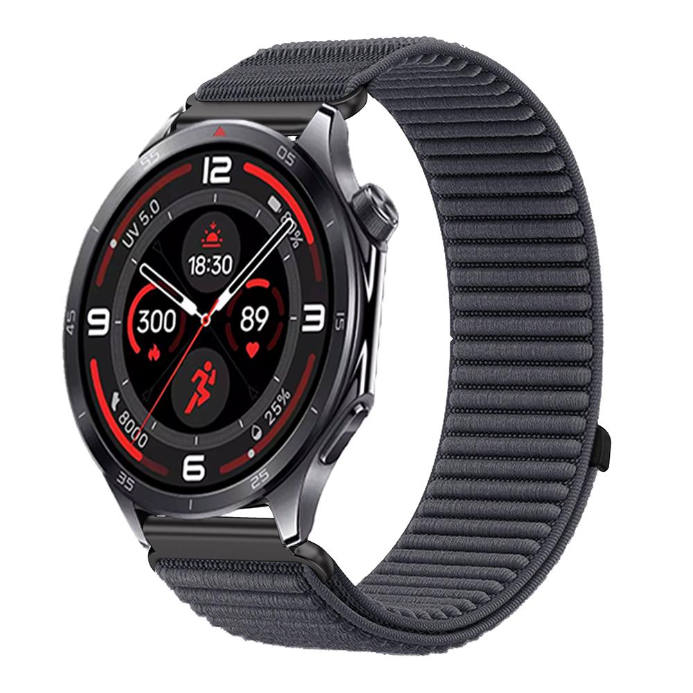Cinturino in Nylon Ondulato da 18 mm 20 mm 22 mm per Oneplus Watch 3 43 mm 46 mm/Lite/2/2R Braccialetto Sportivo per OPPO Watch S/X2/Huawei GT6 5 4 41 mm