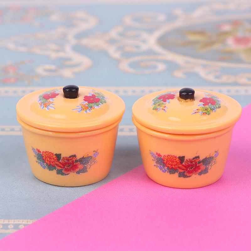 

2/3 шт. Кукольный домик Миниатюрный Ностальгический Декор для Жизненной Сцены Принадлежности Китайский Двойное Счастье Эмалированный Таз Кукольные Аксессуары Игрушка жёлтый