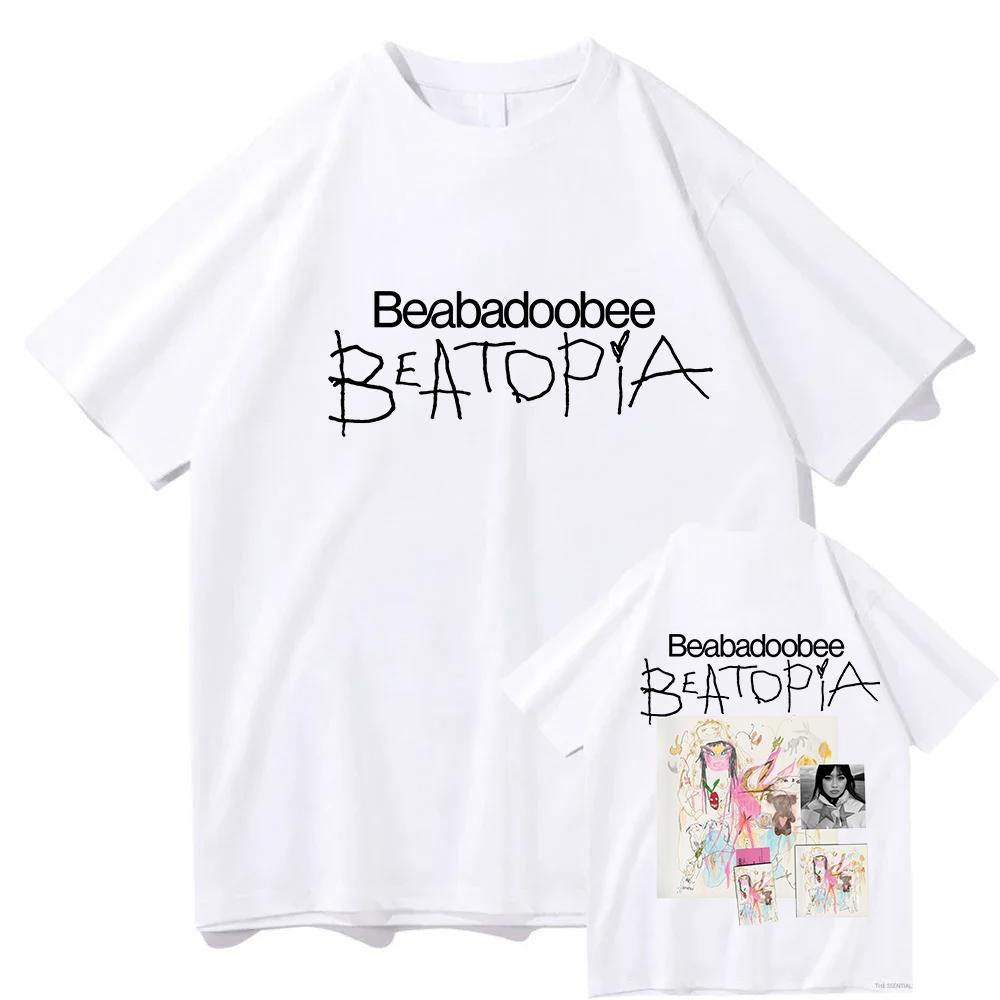 2025 Beabadoobee Beatopia Music Tour 2025 T Shirt Unisex Clothing Harajuku Unisex High Quality Cotton Tops Graphic T Shirts Fans Gi