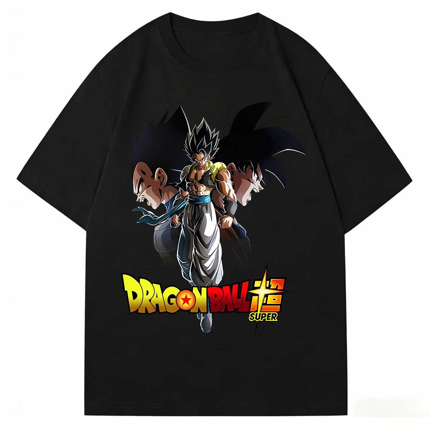 

Dragon Ball Z Goku with Kame Symbol Anime Black Oversized Women And Men Fashion Comfortable T-Shirt 4XL