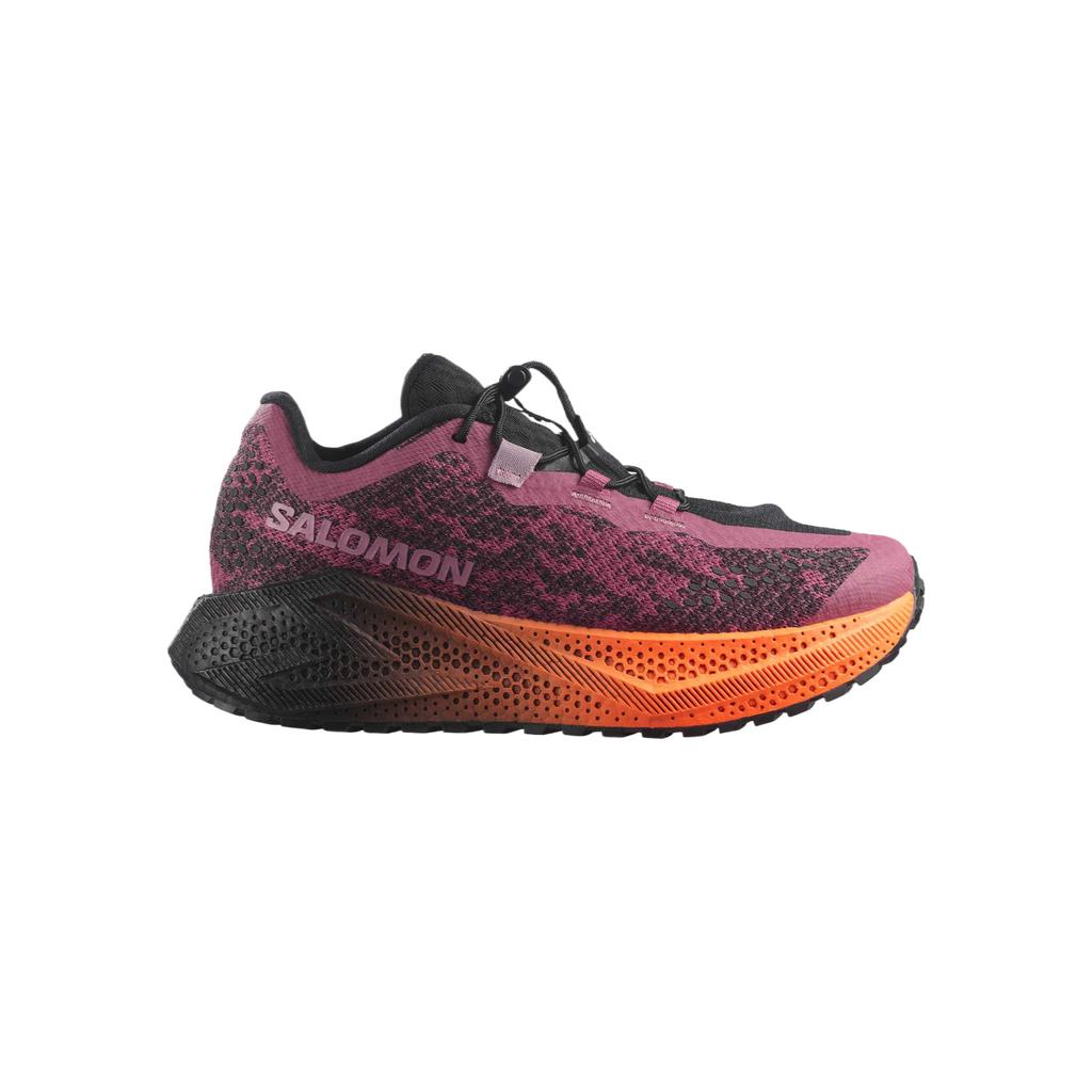 SALOMON Aero Glide 4 Round Toe Thick Sole Drawstring Shock Absorbing Breathable Low Top Running Shoes Unisex Sneakers L45407200