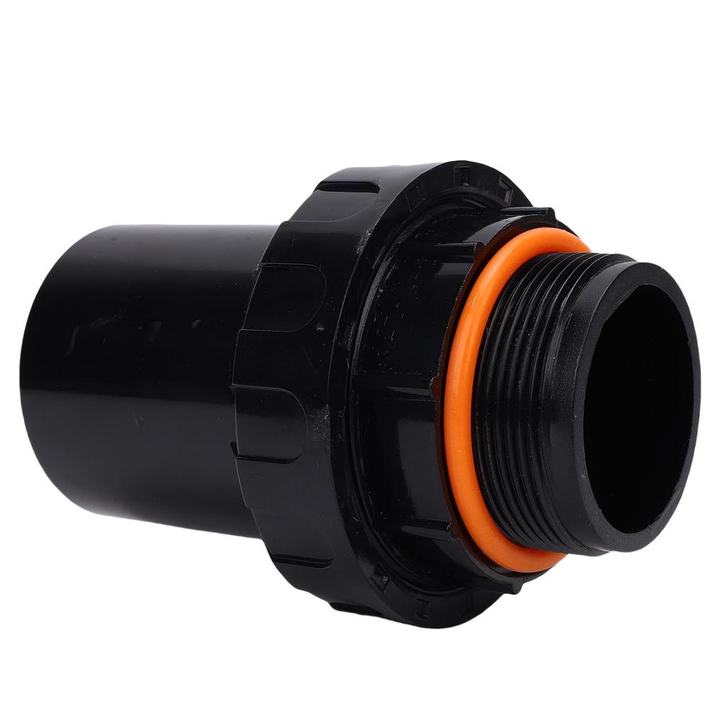 Sand Straight Water Pipe with Threaded Joint Pool Pump Fittings PVC Union Adapter Connector