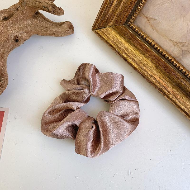 1pc organza fashion skirt shape large intestine hair tie new mesh pleated head flower hair rope tie head band hair ornament
