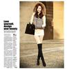 Plus Size Extra Long Over-the-Knee Flat Heel Boots for Women - Autumn/Winter Style
