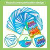 50 Niedliche Windtier-Kognitionskarten Kinderpuzzle Eltern-Kind Baby Frühe Bildung Lernkarten