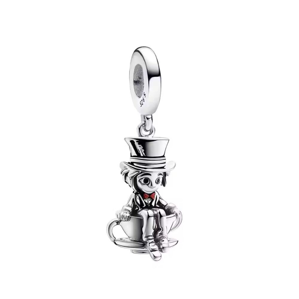 New Copper Charm Mermaid, Pumpkin Puppy, Mouse Cartoon Bead Jewelry Fit Original Bracelet Women Diy Exquisite Jewelry Gifts