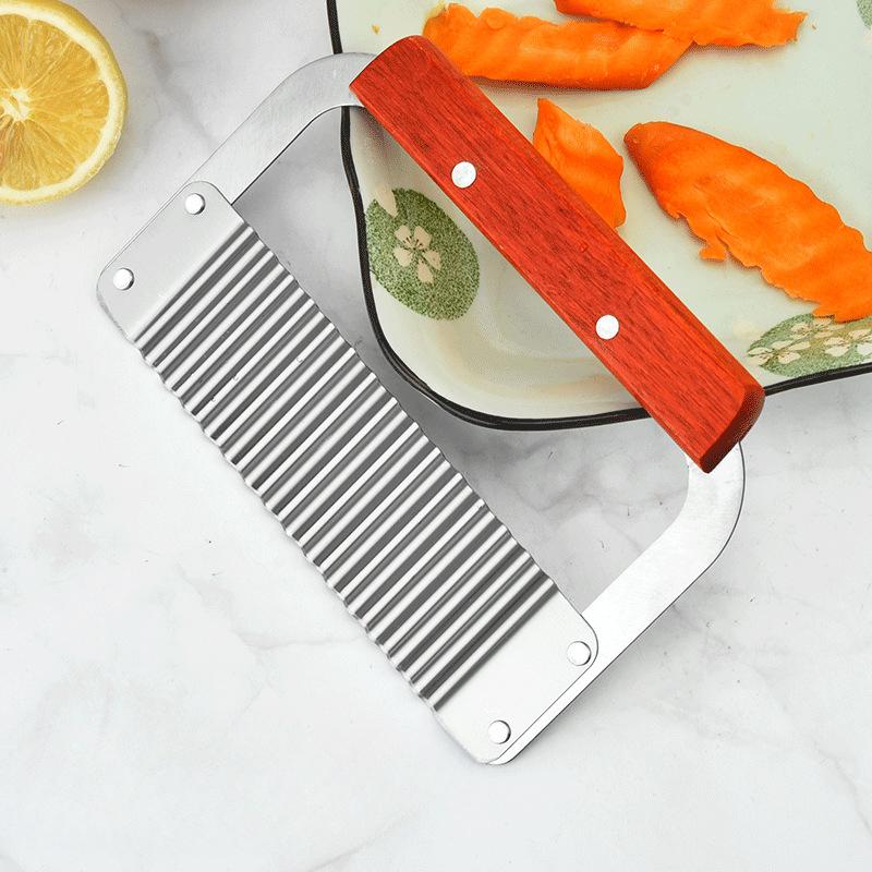 Multifunkčný vlnkovaný krájač na zemiakové hranolčeky