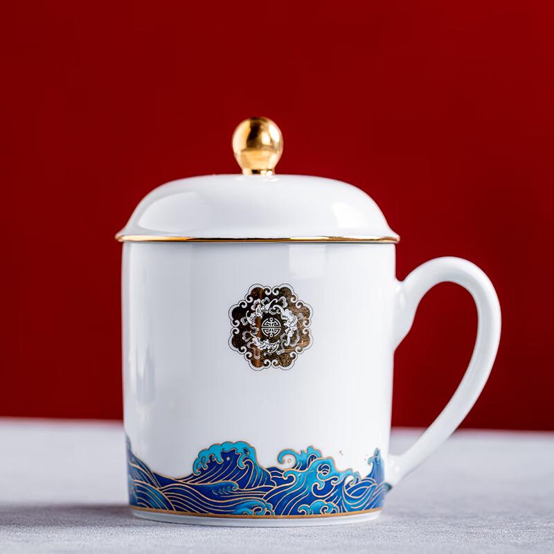 Hongye Jingdezhen Ceramic Office Tea Set