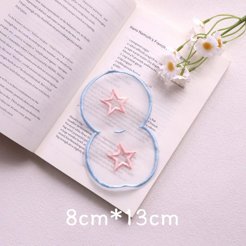 Organza Embroidery Bookmark Ins Reading Mark Delicate Student Gift Office School Supplies Stationery Items