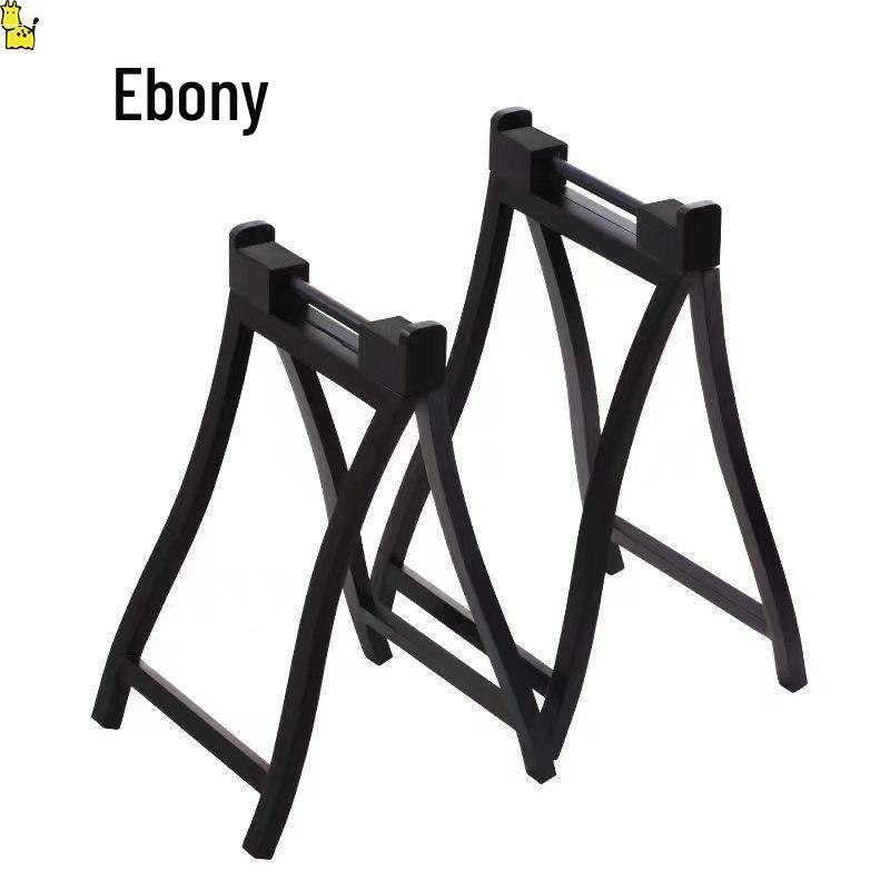 

Universal Foldable Solid Wood Guzheng Stand - Reinforced Portable Qin Leg Bracket