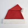 Red Plush Christmas Hat for Adults & Kids - Festive Holiday Decoration & Gift