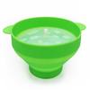 Microwave Silicone Popcorn Popper Collapsible Silicone Popcorn Maker Bowl with Handle Lid