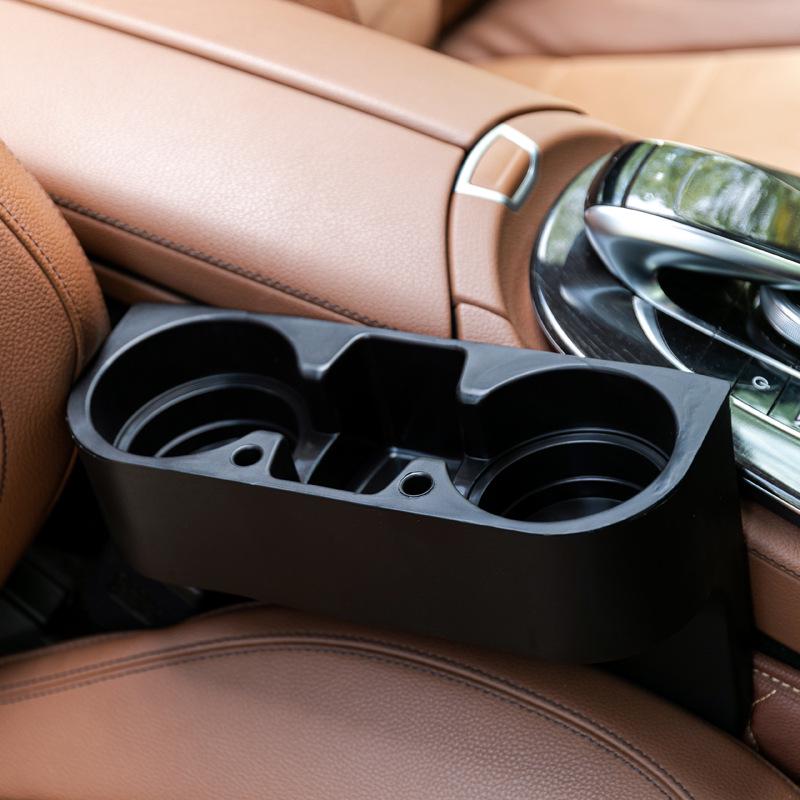 Car Cup Holder & Seat Gap Storage: 3-in-1 Drink Holder & Organizer