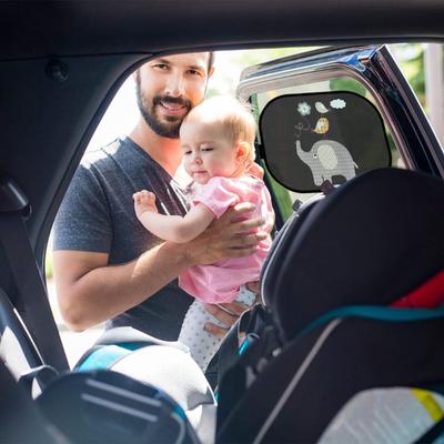 Universal Car Window Shades,SunGlares and UV Rays Protections for Your Child Baby Side Window Car Sunshades