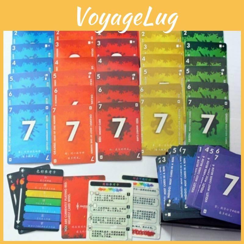 Card 7 Red Board Game Suitable For Daily Party And Family Interaction Members