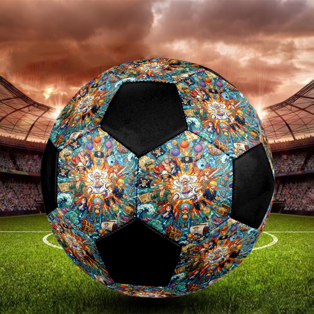 Fußball Bunt Maschinengenäht PVC Größe 5 Teamtraining Wettkampfbereit Langlebig Hoher Rückprall Cooles Sportgeschenk