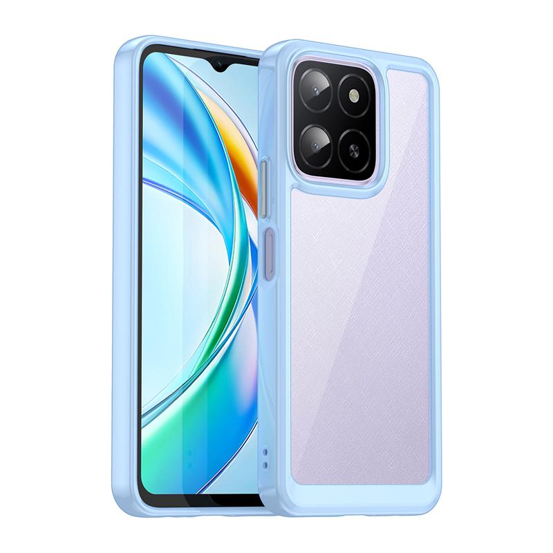 Transparente Bunte TPU Hülle für Honor X5b Plus X8b X6b 5G X7c Schutzhülle Klare Schale Fundas Coque Capa