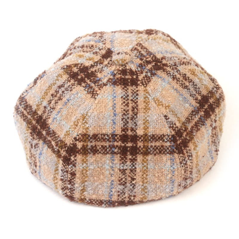 

Универсальная химия Brit Check Бежевый Берет Берет FREE