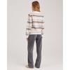 Women's Fall/winter Knitted Jacquard Crew-neck Sweater