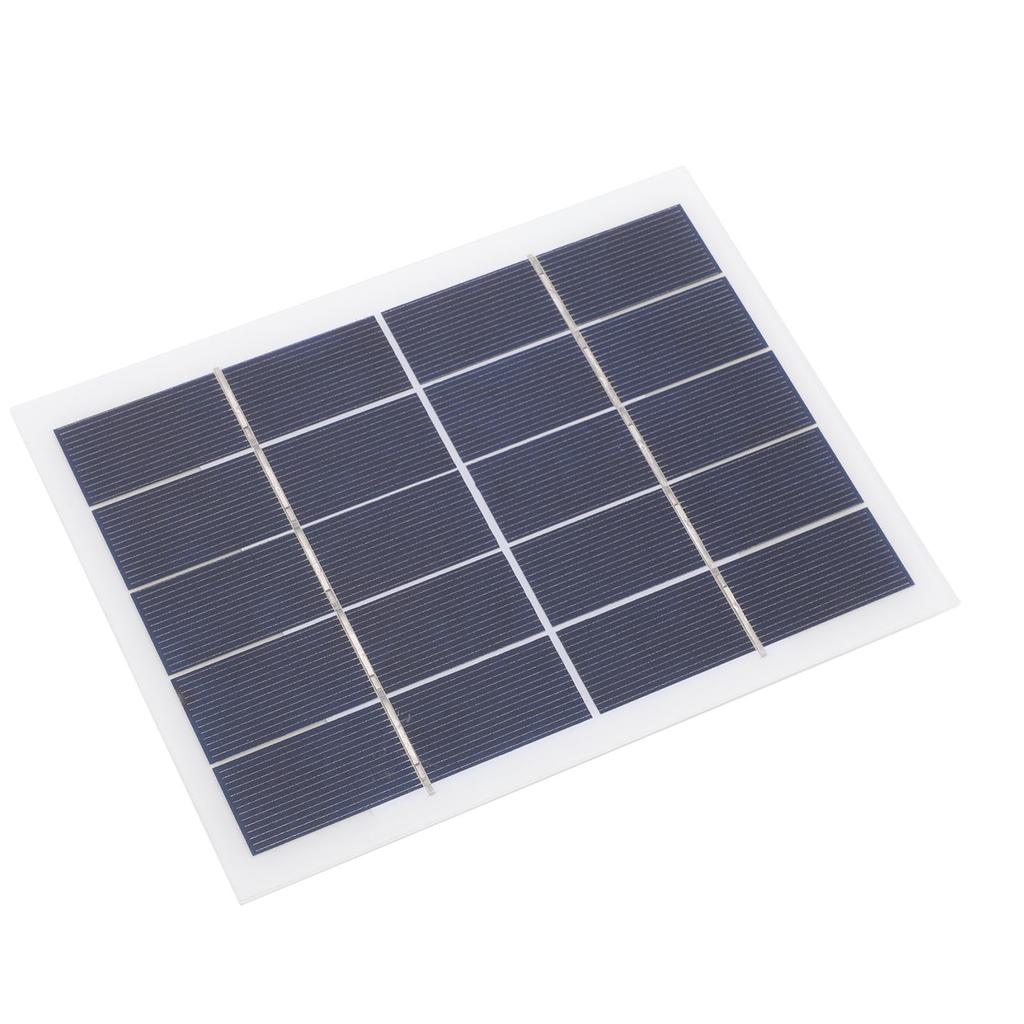 Solar Panel 3W Type C Interface Polycrystalline Silicon Solar Panel for Courtyard Light Security Camera