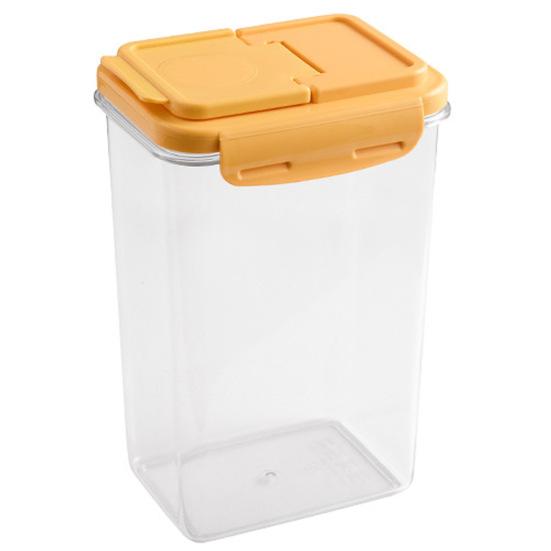 850 ml/1380 ml transparenter Lebensmittelvorratsbehälter, versiegelt, PP, vielseitiger luftdichter Lebensmittelbehälter für Getreide, Küchenbedarf