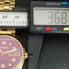 AUTOMATIC VINTAGE REFURBISHED CITIZEN JAPAN MENS PURPLE DIAL WATCH a445365-1