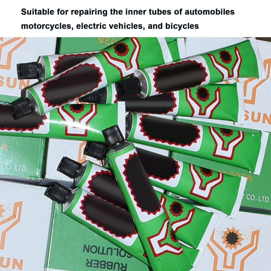 Puncture Repairer, Rubber Adhesive, Tire Sidewall Repair, Rubber Adhesive for Quick Repair and Repair,