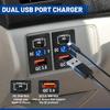 Dual USB Charger for Toyota Tundra 4Runner - PD 30W Fast Charging with Voltmeter