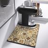 Kitchen Dish Drying Mats Absorbent Coffee Drain Pad Table Placemat Quick Dry Counter Top Rug Non-slip Draining Tableware