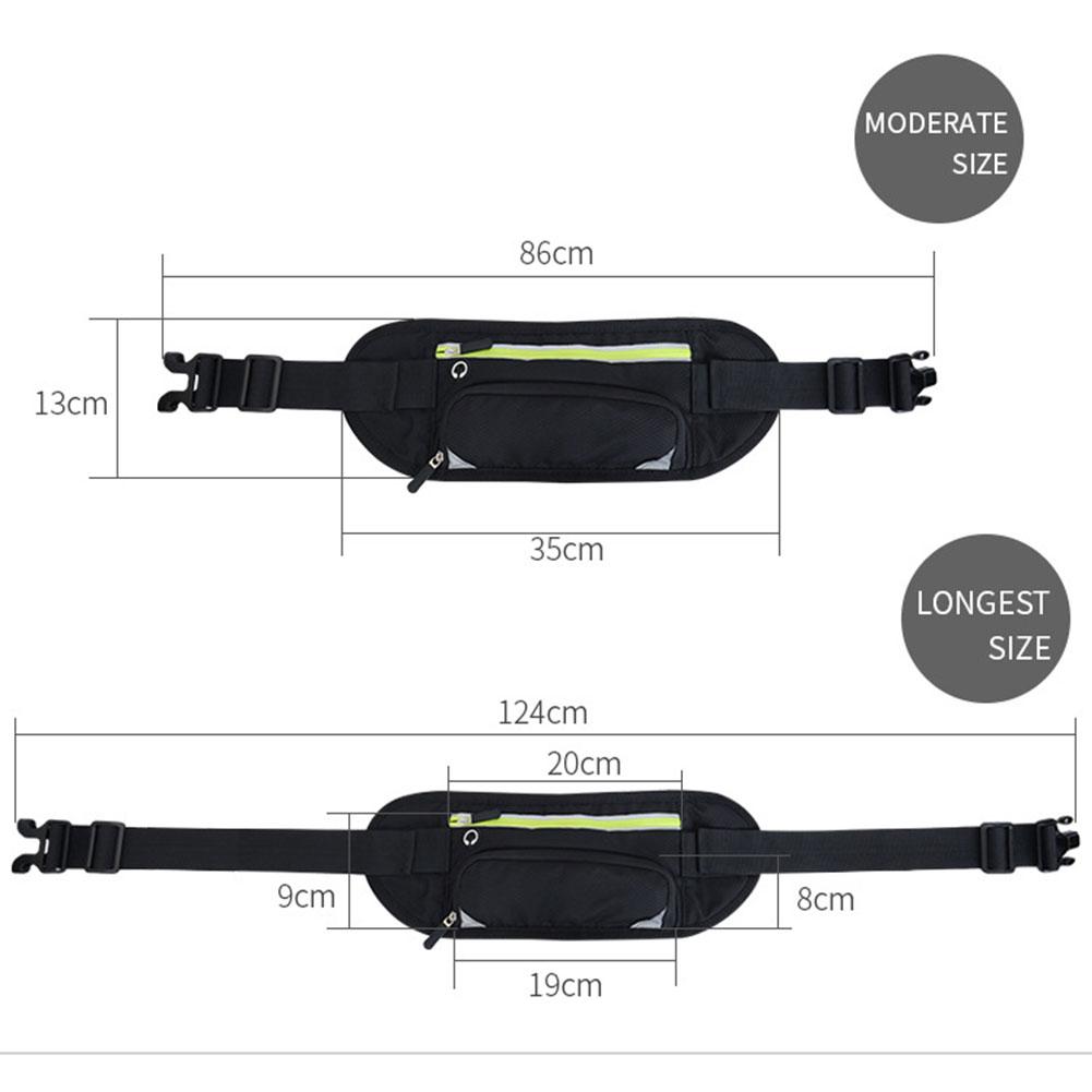 Hiking Waist Bag Fanny Pack with Water Bottle Holder Waterproof Reflective Running Belt Waist Pack for Men Women