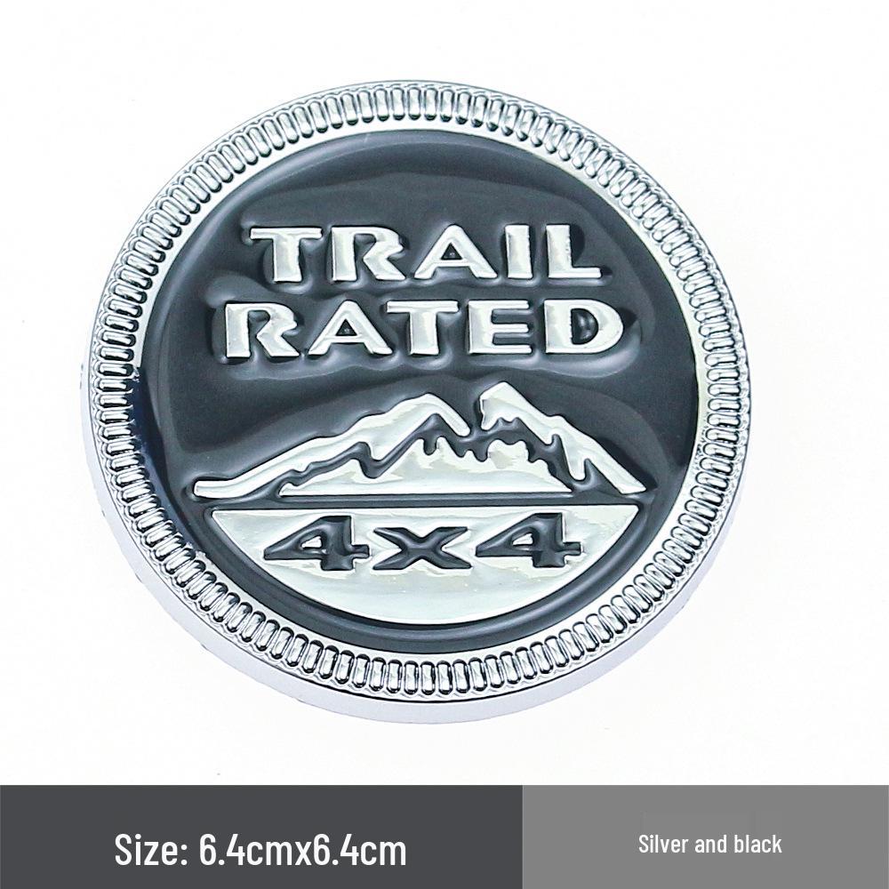 Emblemat samochodowy Góra Śnieżna dla JEEP Wrangler Renegade Compass
