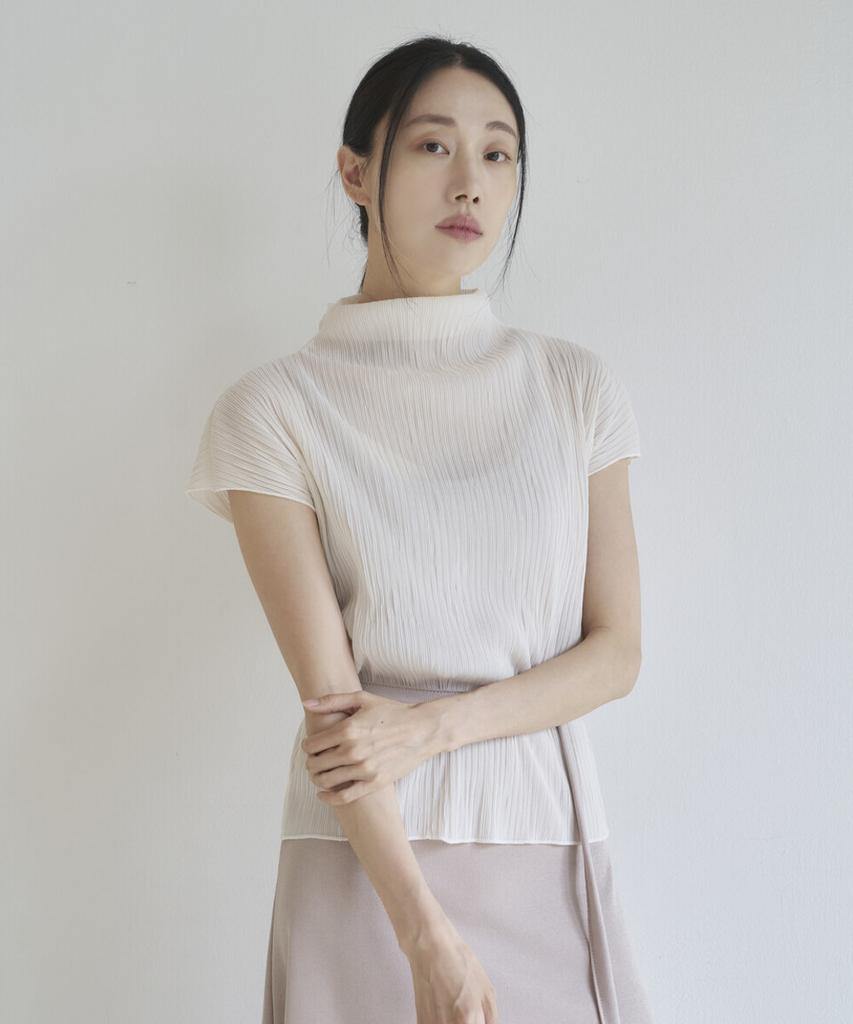 Eima Eck Pleated Dress_2Color