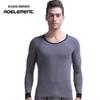 Men's V-Neck Thin Cotton Sweater - Slim, Warm Long-Sleeve Top for Autumn