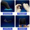 40 Pezzi Manicotti per Dita Guanti per Punta delle Dita Gioco Mobile Antiscivolo Touch Screen Traspiranti Gaming Punta delle Dita Touch Screen Sensibile Gaming