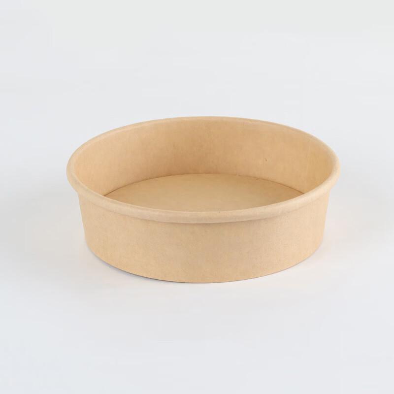 Pabei Disposable Kraft Paper Salad Bowl
