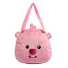 New Cute Little Beaver Ruby Loopy Internet Celebrity Plush Handbag Large Capacity Casual Versatile Shoulder Bag