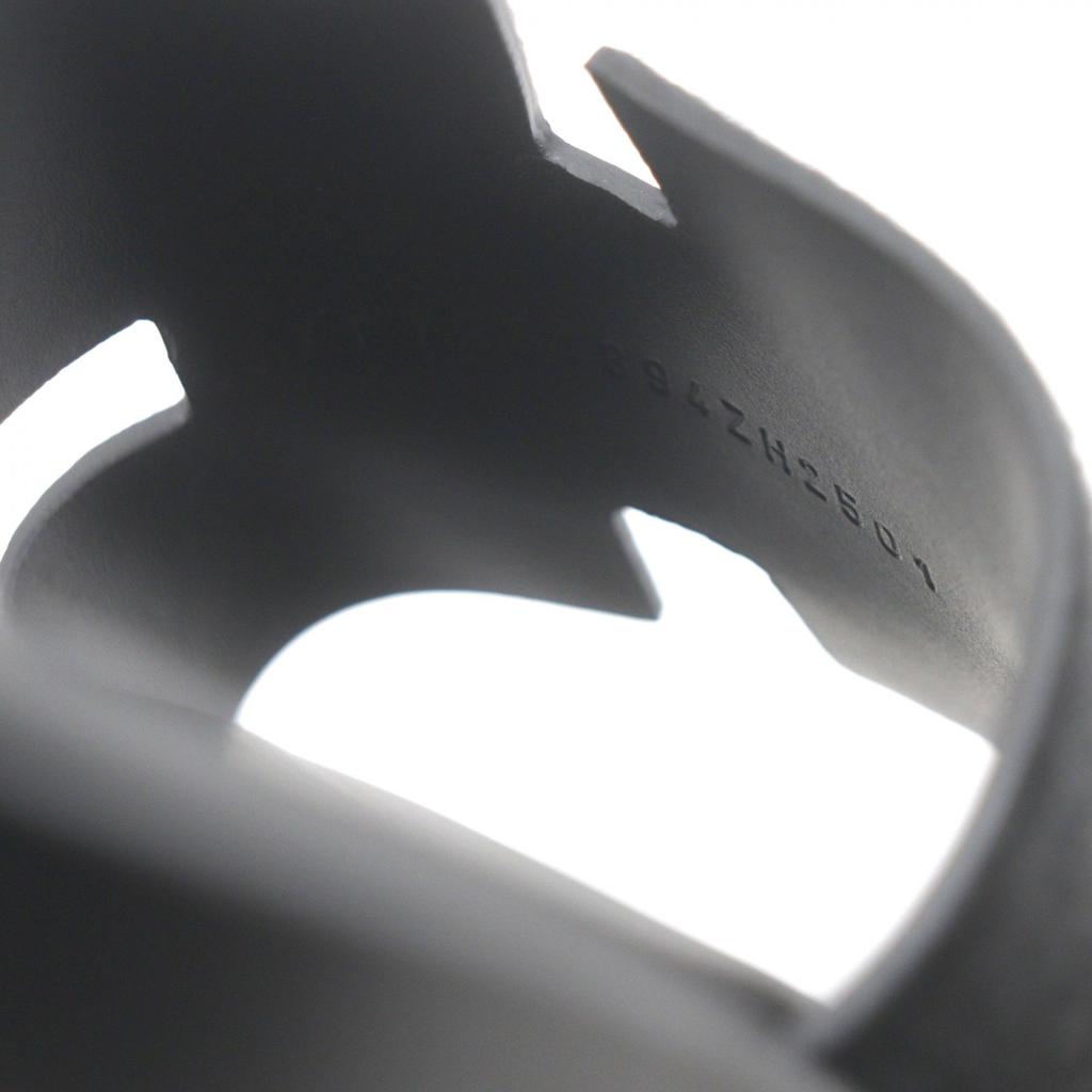 Pristine HERMES Sandals Izmir black Harako mens 41 Used