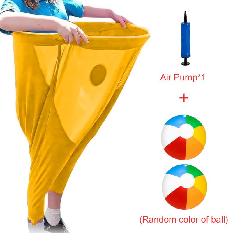 Non-Toxic Granny Pants Party Rush Yard Game The Ultimate Backyard Party Game Funny Games Parent Child Pitching Game Props Toys With Balls