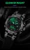 FOXBOX Dual Display Fashion Electronic Sports Watch for Students