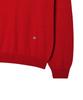 BEYOND CLOSET [Collection Line] Fine Wool Fit Collar Knit Red
