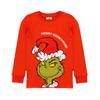 THE GRINCH Childrens/Kids Long Leg Long-Sleeved Christmas Pajamas Set