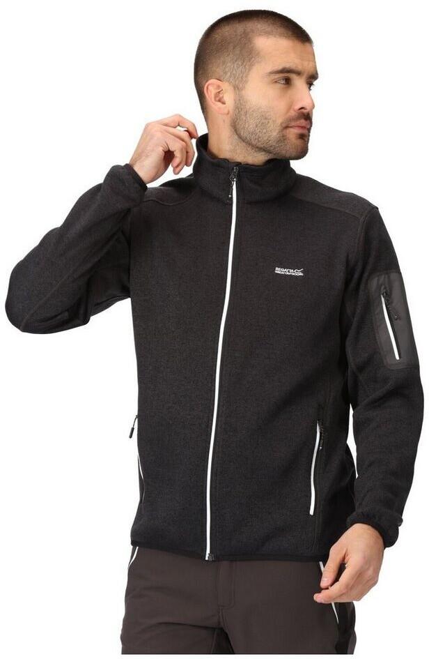 Jacket Regatta Newhill Full Zip Fleece (RMA554) Men's Fleece with Zipper (RMA554) Ash