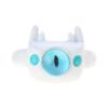 9Pcs Funny Resin Open Finger Ring Cartoon Little Monsters Eyeball Ring Unique Irregular Ring Fashion Jewelry Decoration