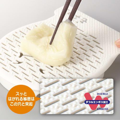 Akebono Sangyo Mochiami Set (RE-1460, White) - Made In Japan. Easily Cook Mochi In the Microwave. Choose from Two Cooking Methods: Fluffy Mochi or Moi