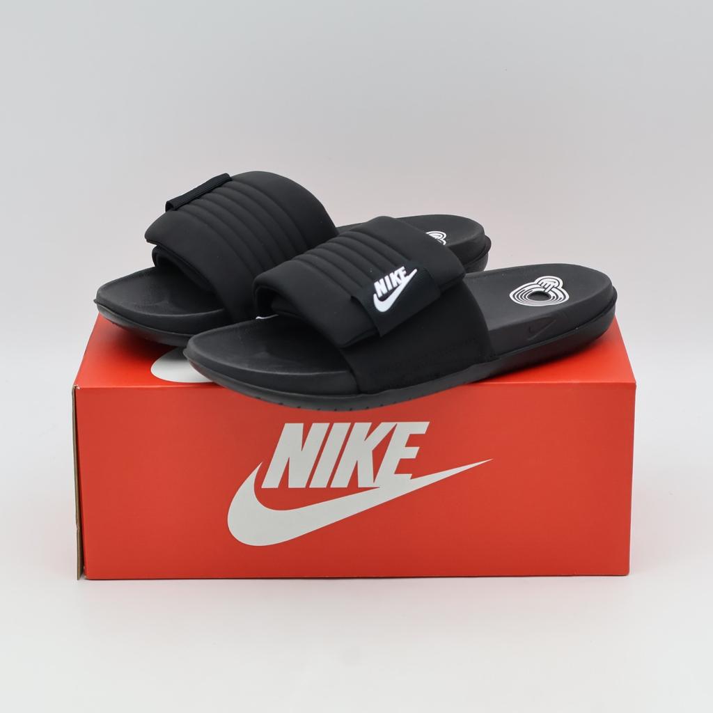 DQ9624-001 Nike Offcourt Adjust Slide Black Black White (Men's)